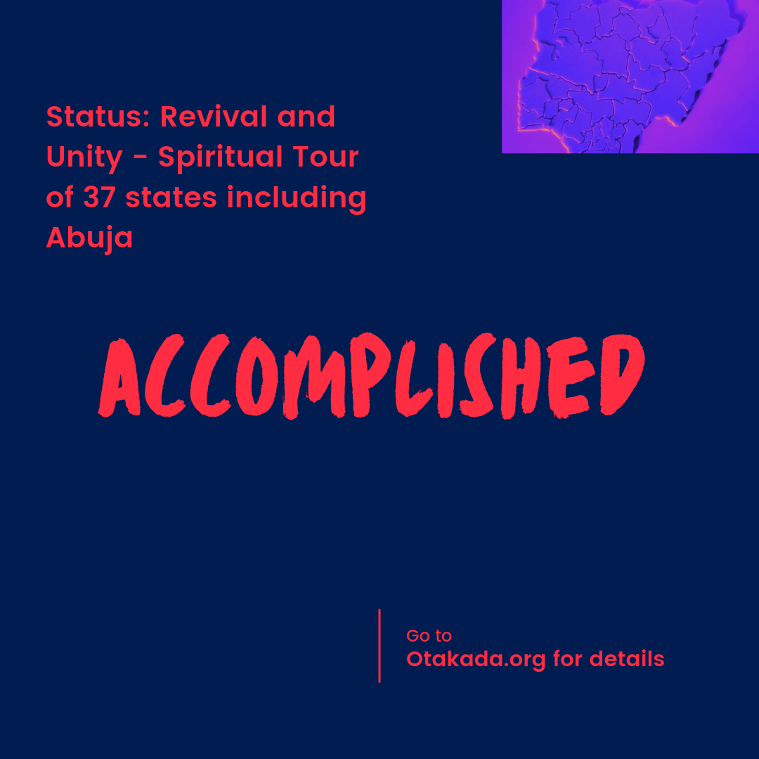 Revival and Unity Spiritual Tour accomplished