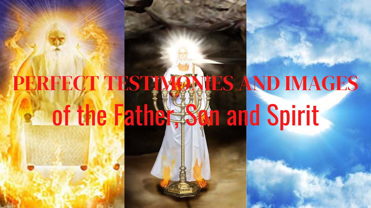 perfect Testimonies and Images of the father son and Holy SPIRITv2
