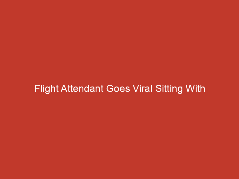 flight attendant goes viral sitting with frightened passenger he explained every sound and bump 2 10193