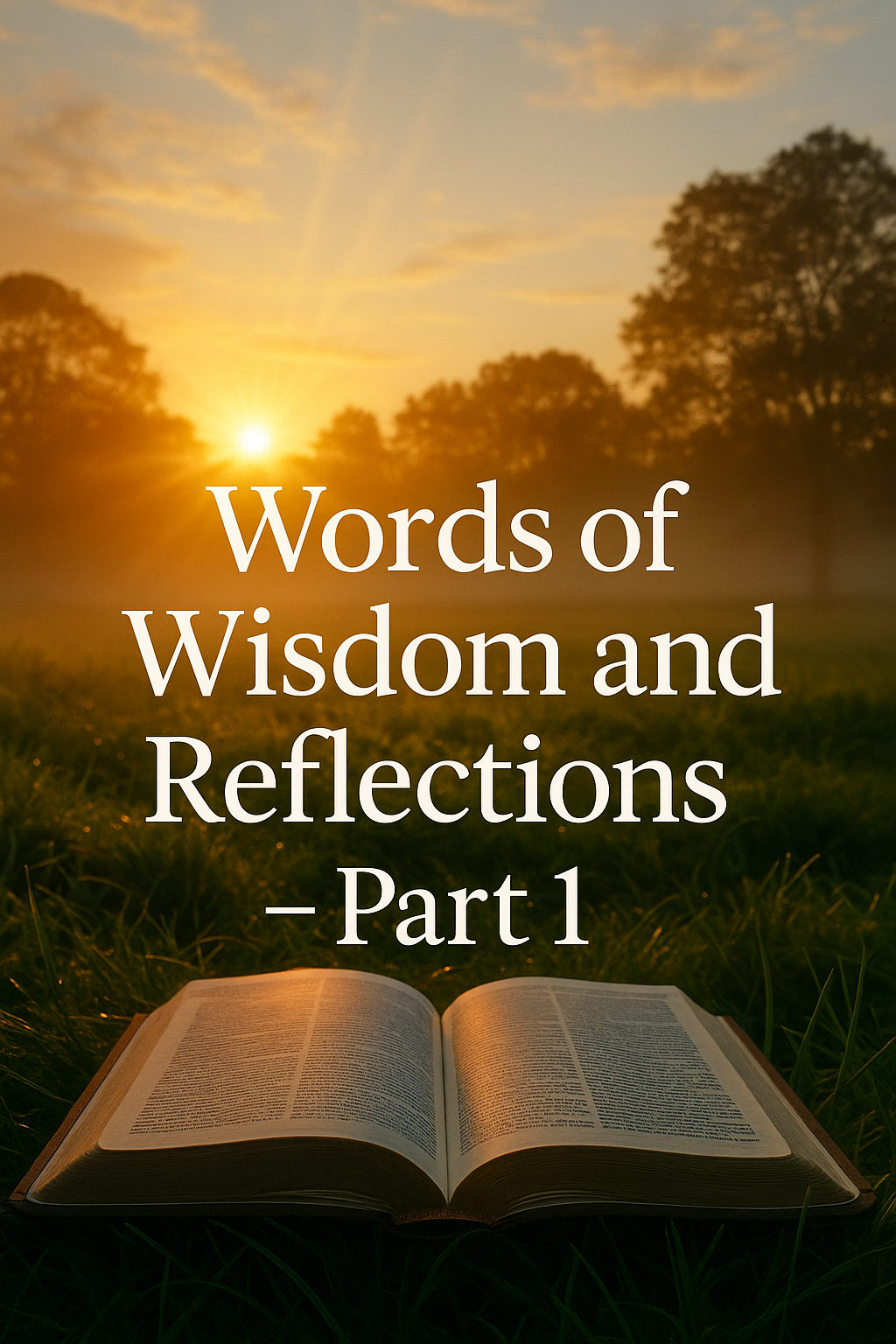 Words of Wisdom and Reflections – Part 1