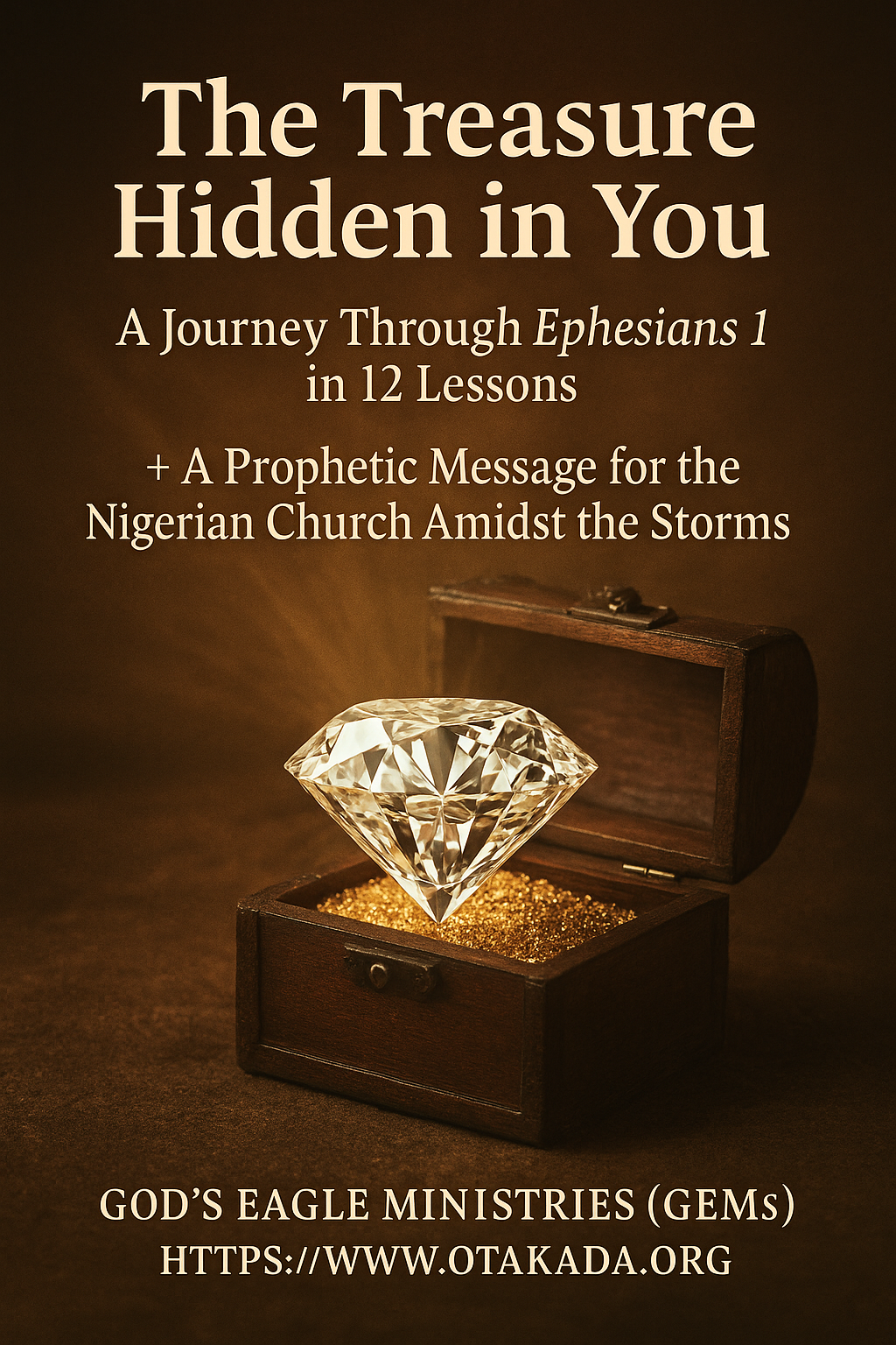 THE TREASURE HIDDEN IN YOU A Journey through Ephesians 1 in 12 Lessons + A Prophetic Message For the Nigerian Church Amidst the Storms