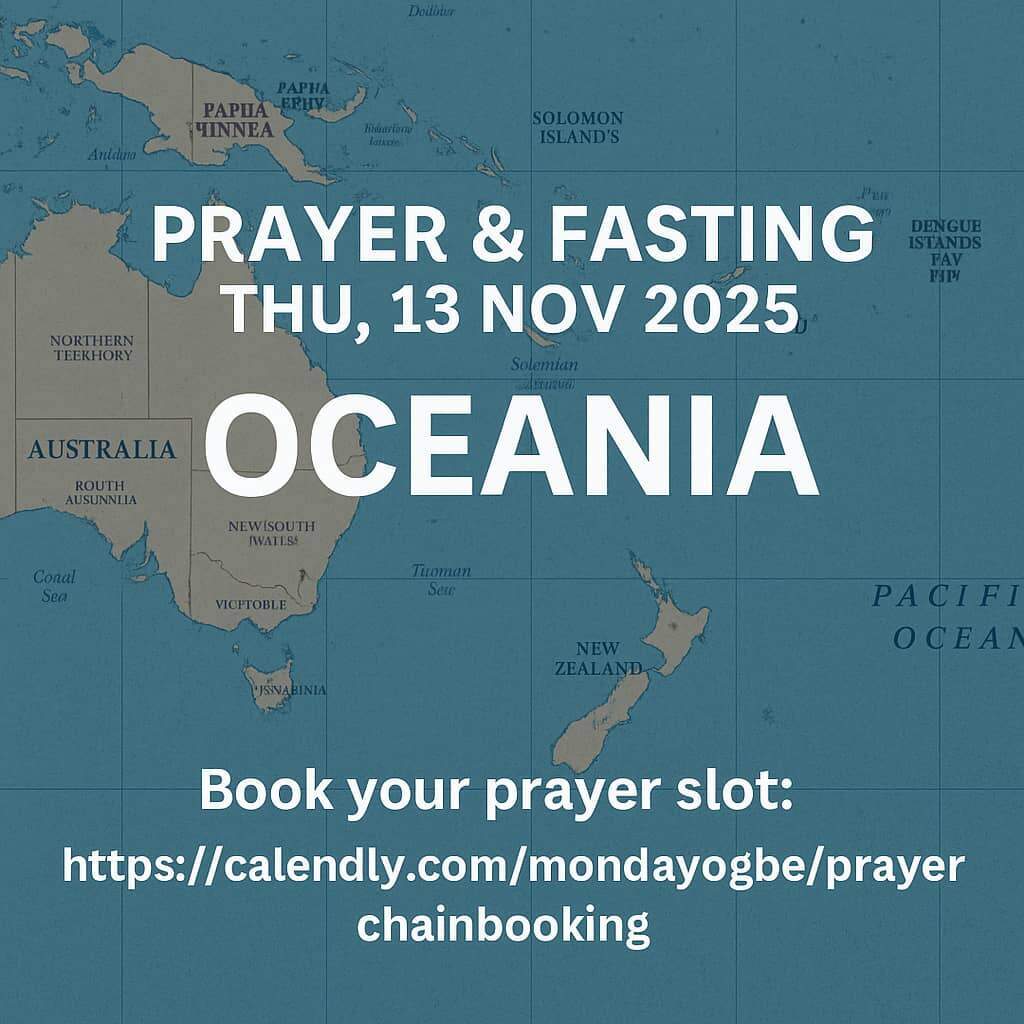 Intercessory Prayer Audio THREAD For OCEANIA NOV 13th 2025