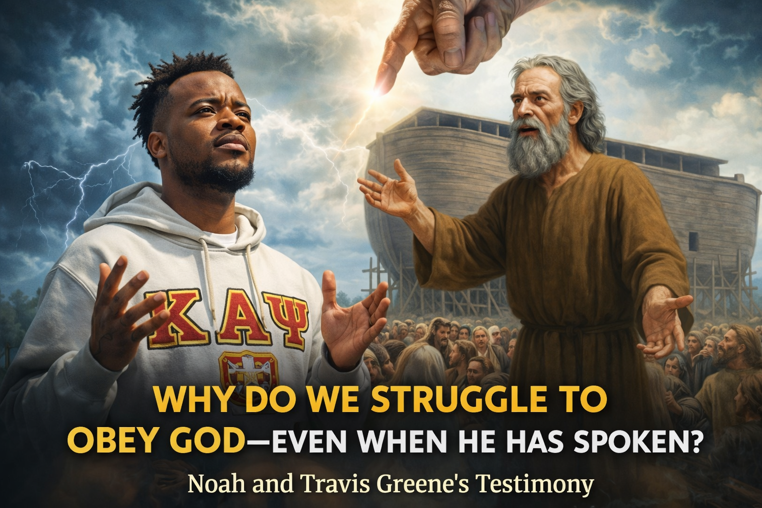 WHY DO WE STRUGGLE TO OBEY GOD —EVEN WHEN HE HAS SPOKEN? Featuring Noah and Travis Greene’s Story 
