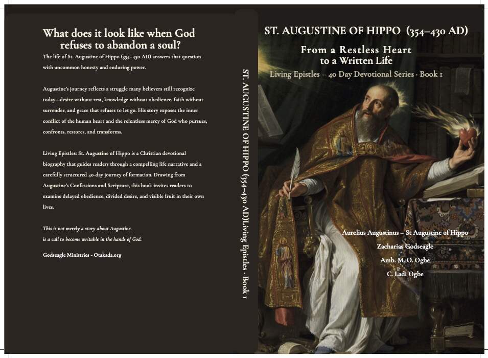 New Book Release – St. Augustine of Hippo (354–430 AD): From a Restless Heart to a Written Life