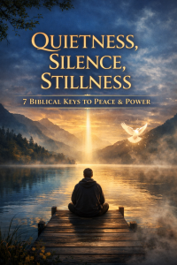 Quietness, Silence, Stillness 7 Things to Do to Walk in Peace & Power
