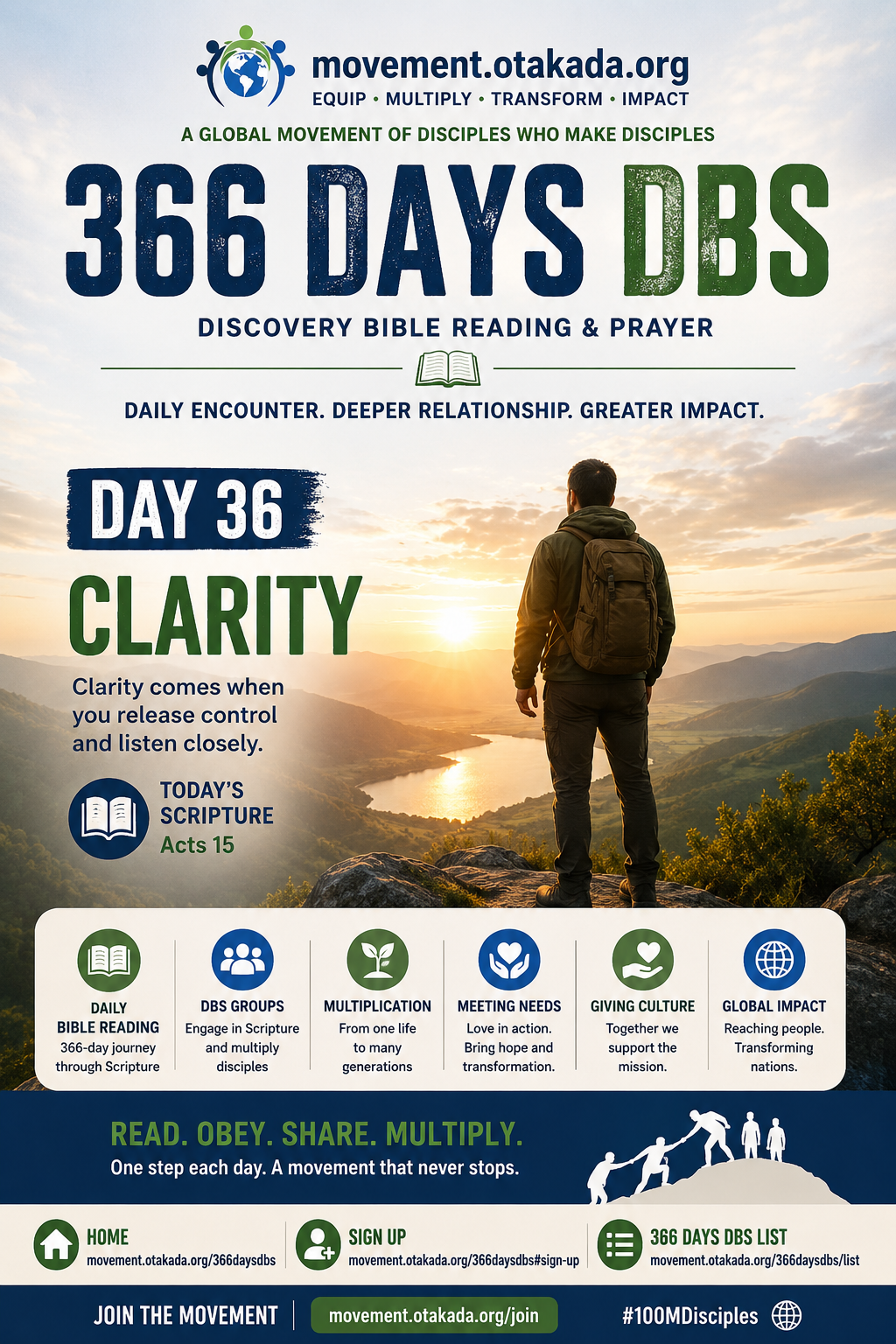Home - Gods' Eagle Ministries - GEM 137 366 DAYS DBS — DAY 36: David - CLARITY