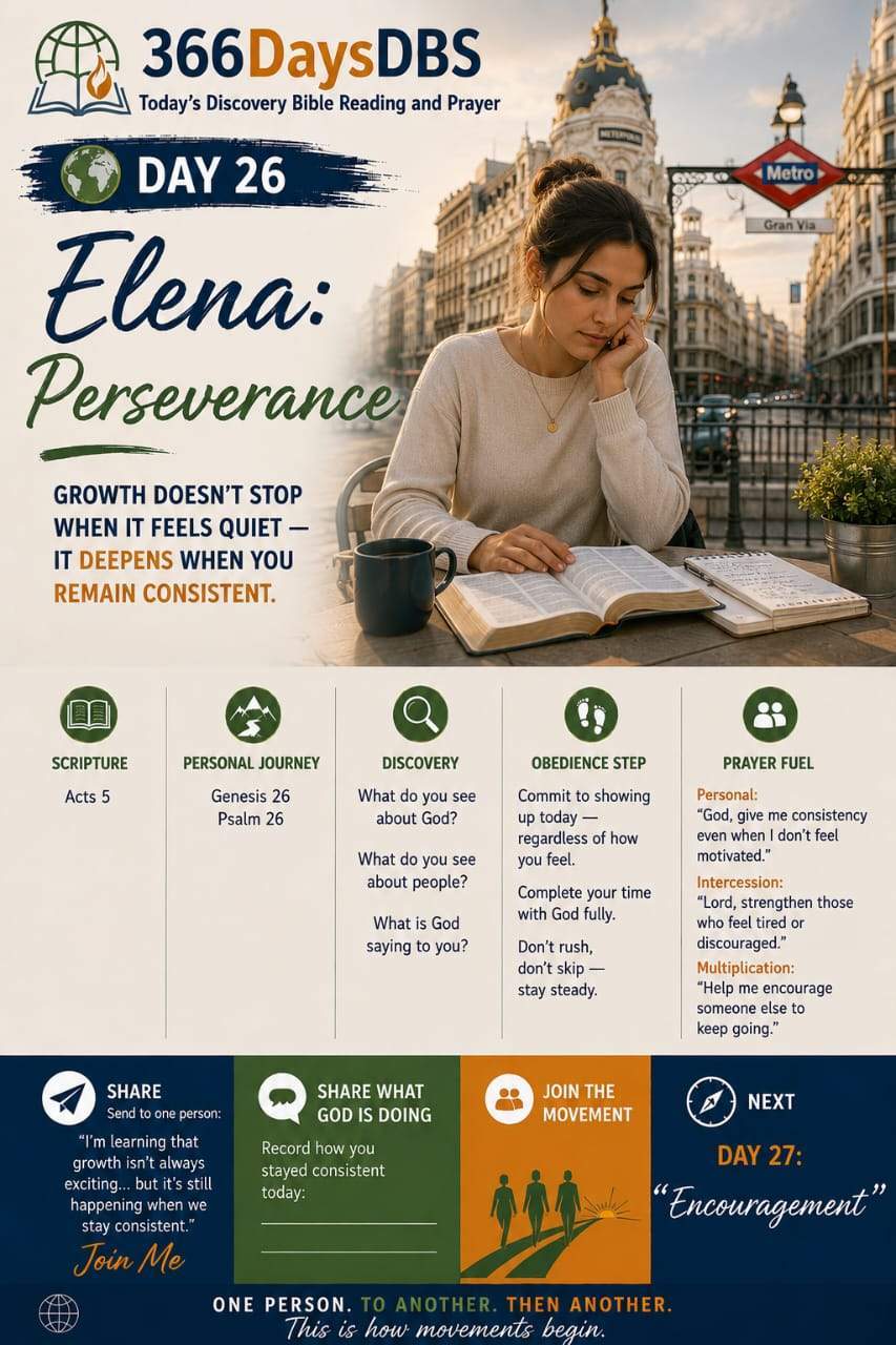 Home - Gods' Eagle Ministries - GEM 142 DAY 26 — Elena: Perseverance Elena felt the shift.