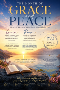 MAY - THE MONTH OF GRACE AND PEACE - 6 Days Counting... 2 MAY - THE MONTH OF GRACE AND PEACE - 6 Days Counting...