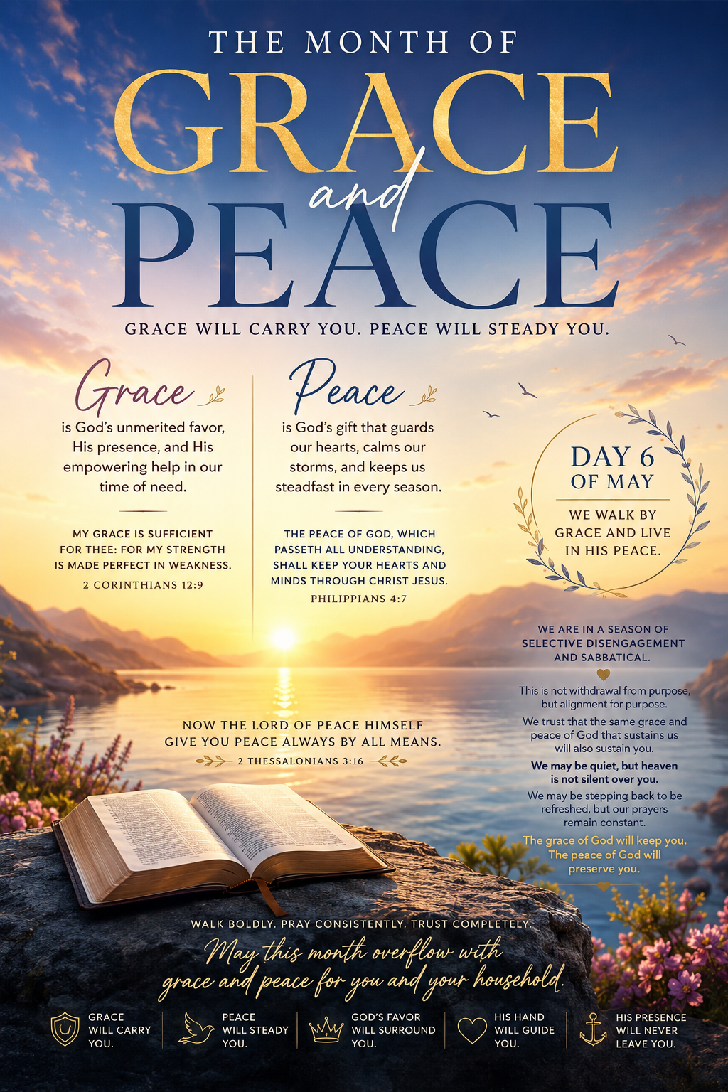 Home - Gods' Eagle Ministries - GEM 152 MAY - THE MONTH OF GRACE AND PEACE - 6 Days Counting...