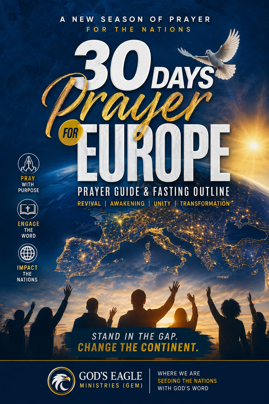 🌍🙏 Prayer & Fasting for Europe Begins June 1st 🙏🌍