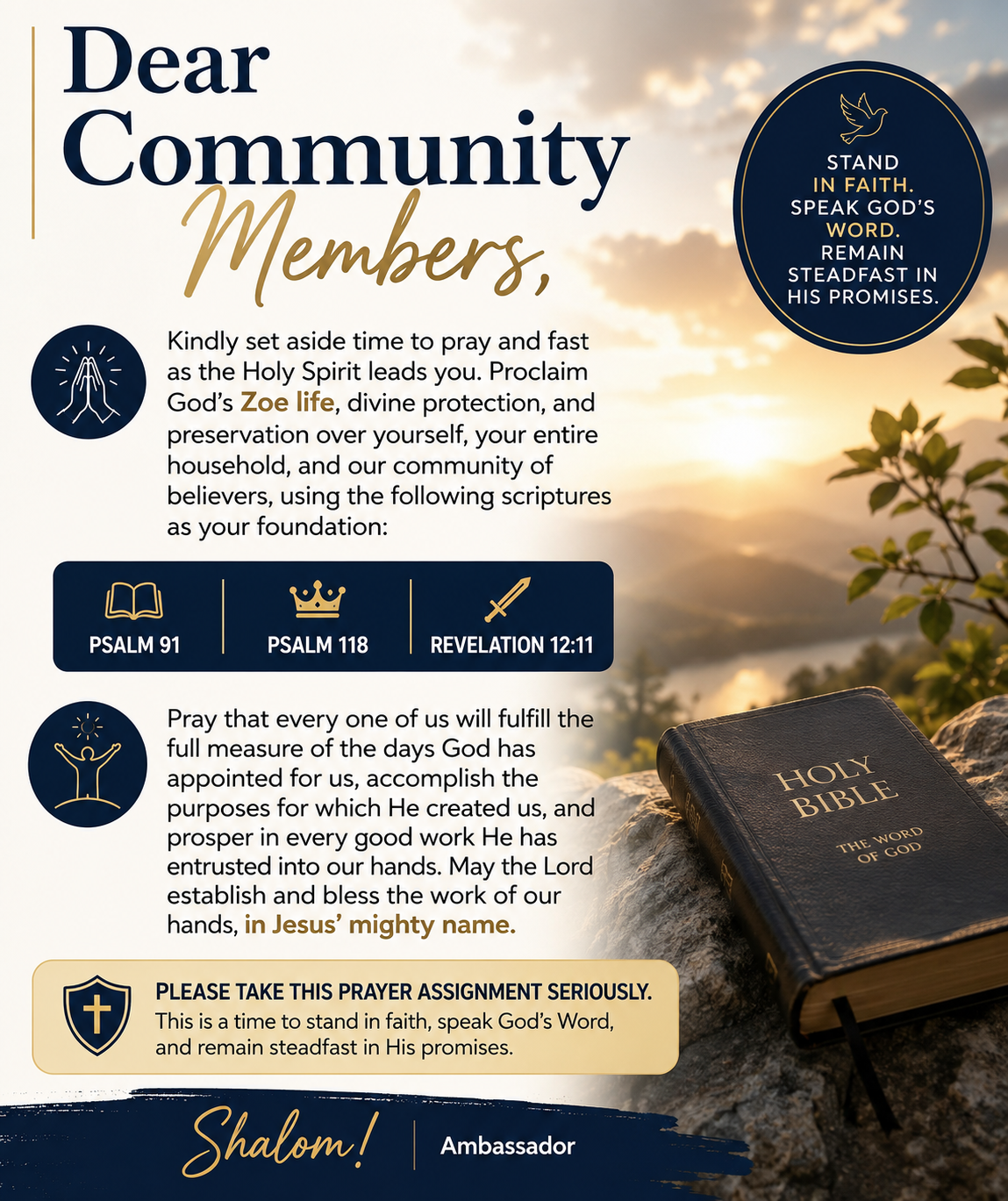 HOW TO PRAY THE PSALMS PROPHETICALLY 1 HOW TO PRAY THE PSALMS PROPHETICALLY
